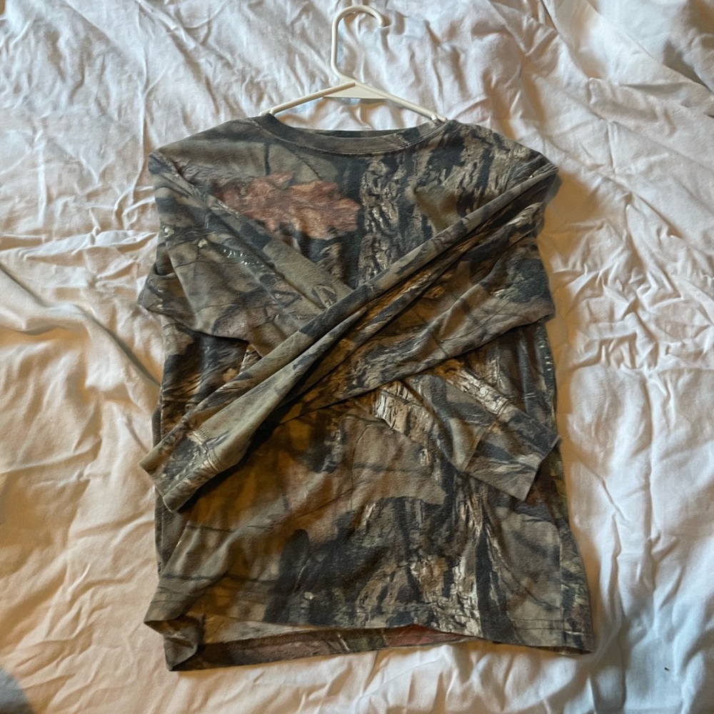 Camouflage Long Sleeve Shirt